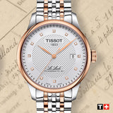  Shop Authentic Tissot Le Locle Powermatic 80 Silver Dial Two Tone Steel Strap Watch For Men - T006.407.22.036.01 - Luxxuri