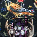  Shop Authentic Guess Confetti Diamonds Purple Dial Purple Steel Strap Watch for Women - W0774L4 - Luxxuri