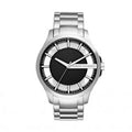  Shop Authentic Armani Exchange Hampton Chronograph Black Dial Silver Steel Strap Watch For Men - AX2179 - Luxxuri