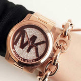  Shop Authentic Michael Kors Runway Rose Gold Dial Rose Gold Steel Strap Watch for Women - MK5661 - Luxxuri