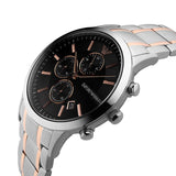  Shop Authentic Emporio Armani Renato Chronograph Black Dial Two Tone Steel Strap Watch For Men - AR11165 - Luxxuri
