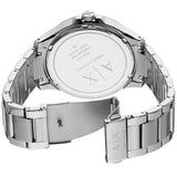  Shop Authentic Armani Exchange Hampton Chronograph Blue Dial Silver Steel Strap Watch For Men - AX2132 - Luxxuri