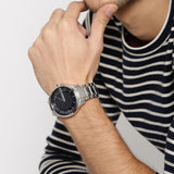  Shop Authentic Armani Exchange Hampton Chronograph Skeleton Black Dial Silver Steel Strap Watch For Men - AX2199 - Luxxuri
