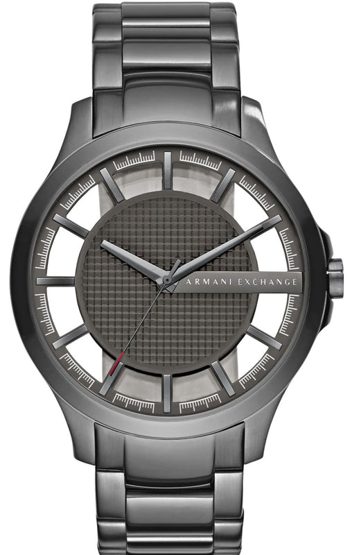  Shop Authentic Armani Exchange Hampton Chronograph Grey Dial Grey Steel Strap Watch For Men - AX2188 - Luxxuri