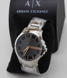  Shop Authentic Armani Exchange Hampton Chronograph Skeleton Black Dial Silver Steel Strap Watch For Men - AX2199 - Luxxuri