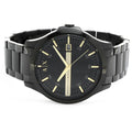  Shop Authentic Armani Exchange Hampton Chronograph Black Dial Black Steel Strap Watch For Men - AX2413 - Luxxuri
