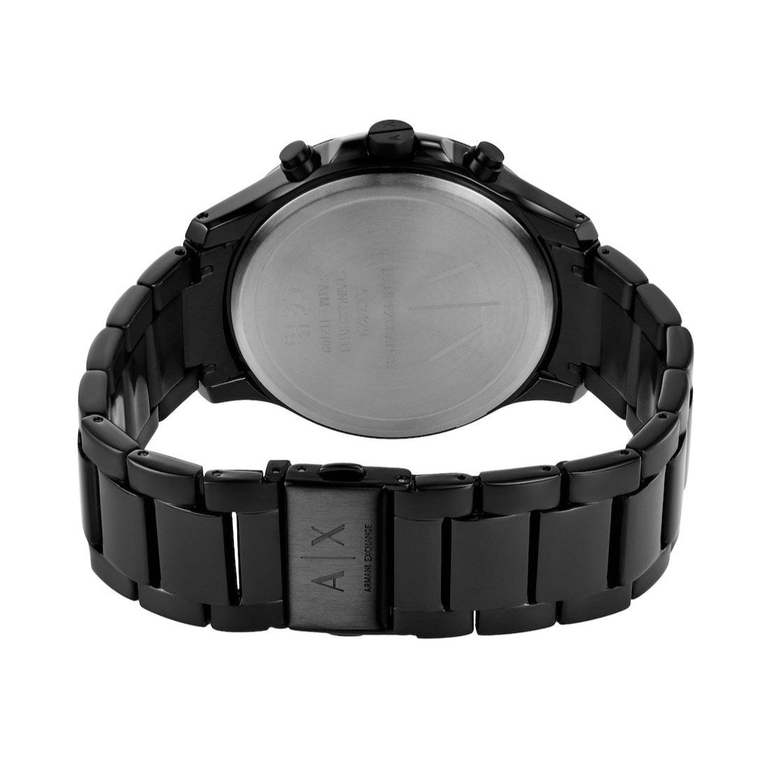  Shop Authentic Armani Exchange Chronograph Black Dial Black Steel Strap Watch For Men - AX2429 - Luxxuri
