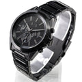  Shop Authentic Armani Exchange Drexler Chronograph Black Dial Black Steel Strap Watch For Men - AX2601 - Luxxuri