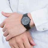  Shop Authentic Armani Exchange Cayde Analog Black Dial Black Steel Strap Watch For Men - AX2701 - Luxxuri