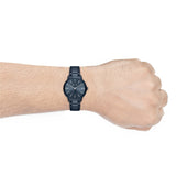  Shop Authentic Armani Exchange Cayde Analog Blue Dial Blue Steel Strap Watch For Men - AX2702 - Luxxuri