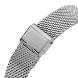  Shop Authentic Armani Exchange Cayde Chronograph Black Dial Silver Mesh Strap Watch For Men - AX2714 - Luxxuri