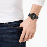  Shop Authentic Armani Exchange Cayde Chronograph Black Dial Black Mesh Strap Watch For Men - AX2716 - Luxxuri