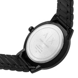  Shop Authentic Armani Exchange Cayde Multicolor Dial Black Steel Strap Watch For Men - AX2725 - Luxxuri