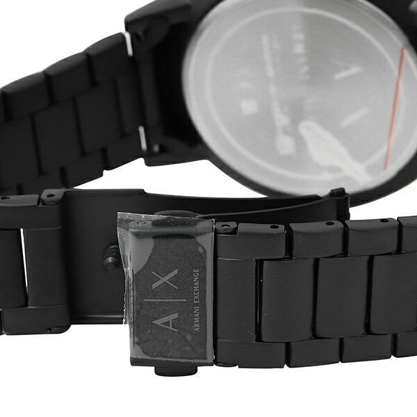  Shop Authentic Armani Exchange Cayde Chronograph Black Dial Black Steel Strap Watch for Men - AX2748 - Luxxuri