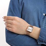  Shop Authentic Armani Exchange Lola Quartz Silver Dial Rose Gold Mesh Strap Watch For Women - AX5802 - Luxxuri