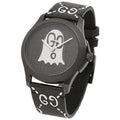  Shop Authentic Gucci G Timeless Ghost Black Dial Black Leather Strap Watch For Men - YA1264018 - Luxxuri