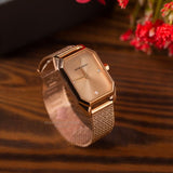  Shop Authentic Emporio Armani Joy Quartz Rose Gold Dial Rose Gold Mesh Bracelet Watch For Women - AR11347 - Luxxuri