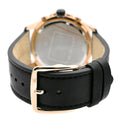 Coach Kent Chronograph Rose Gold Dial Black Leather Strap Watch for Men - 14602559