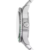  Shop Authentic Emporio Armani Sea Explorer GMT Quartz Black Dial Silver Steel Strap Watch For Men - AR11589 - Luxxuri