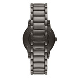  Shop Authentic Emporio Armani Meccanico Automatic Black Dial Black Steel Strap Watch For Men - AR60010 - Luxxuri