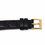  Shop Authentic Gucci G Timeless Quartz Black Dial Black Leather Strap Watch For Women - YA126581A - Luxxuri