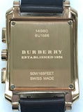  Shop Authentic Burberry Heritage Chronograph Square Grey Dial Brown Leather Strap Watch for Men - BU1566 - Luxxuri