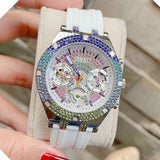  Shop Authentic Guess Glitz Pride Limited Edition White Dial White Rubber Strap Watch for Women - GW0407L4 - Luxxuri