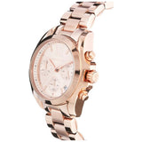  Shop Authentic Michael Kors Bradshaw Chronograph Rose Gold Dial Rose Gold Steel Strap Watch for Women - MK5799 - Luxxuri