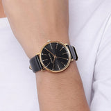  Shop Authentic Michael Kors Pyper Black Dial Black Leather Strap Watch For Women - MK2747 - Luxxuri