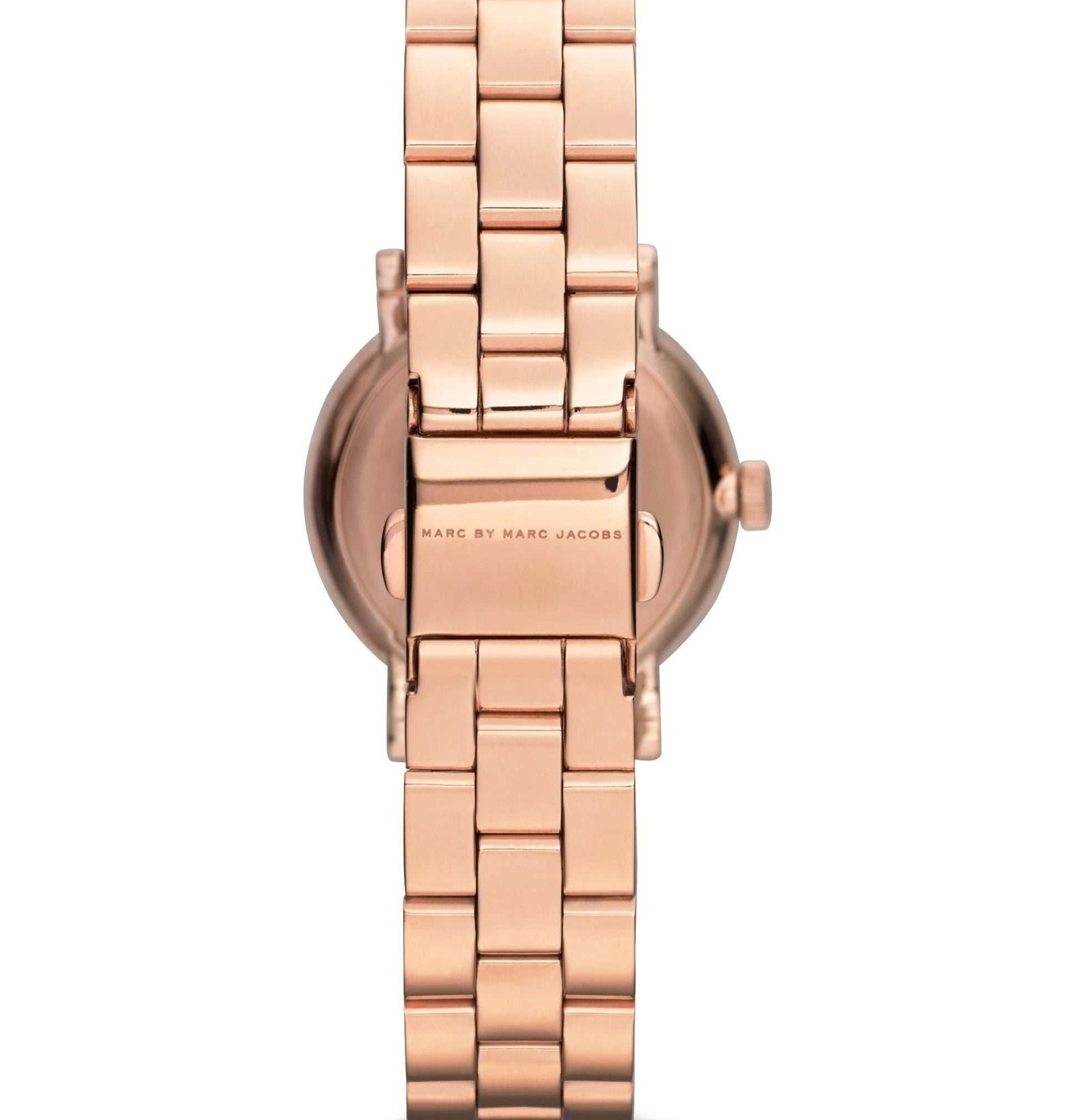  Shop Authentic Marc Jacobs Mini Baker Blue Dial Rose Gold Steel Strap Watch for Women - MBM3285 - Luxxuri