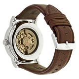  Shop Authentic Emporio Armani Luigi Meccanico Brown Dial Brown Leather Strap Watch For Men - AR1982 - Luxxuri