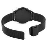  Shop Authentic Calvin Klein Minimal Black Dial Black Mesh Bracelet Watch for Men - K3M214B1 - Luxxuri