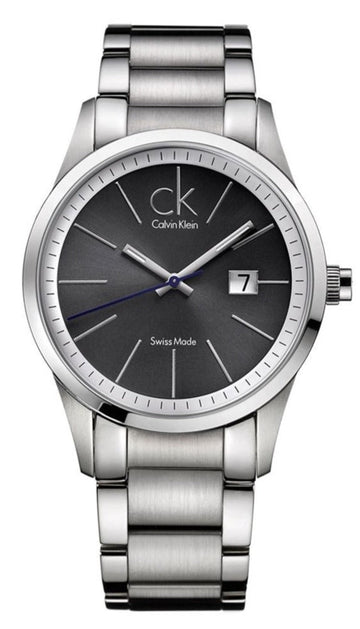  Shop Authentic Calvin Klein Bold Black Dial Silver Steel Strap Watch for Men - K2246107 - Luxxuri