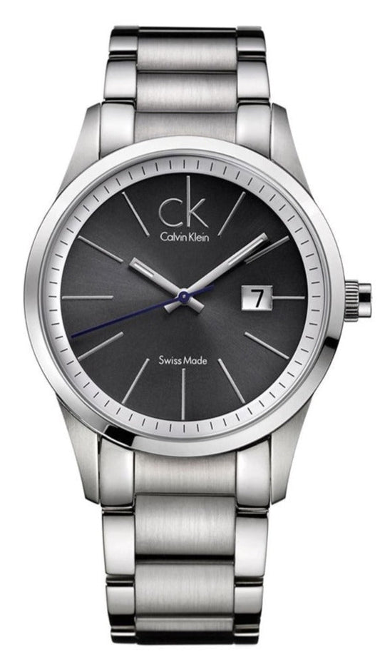  Shop Authentic Calvin Klein Bold Black Dial Silver Steel Strap Watch for Men - K2246107 - Luxxuri