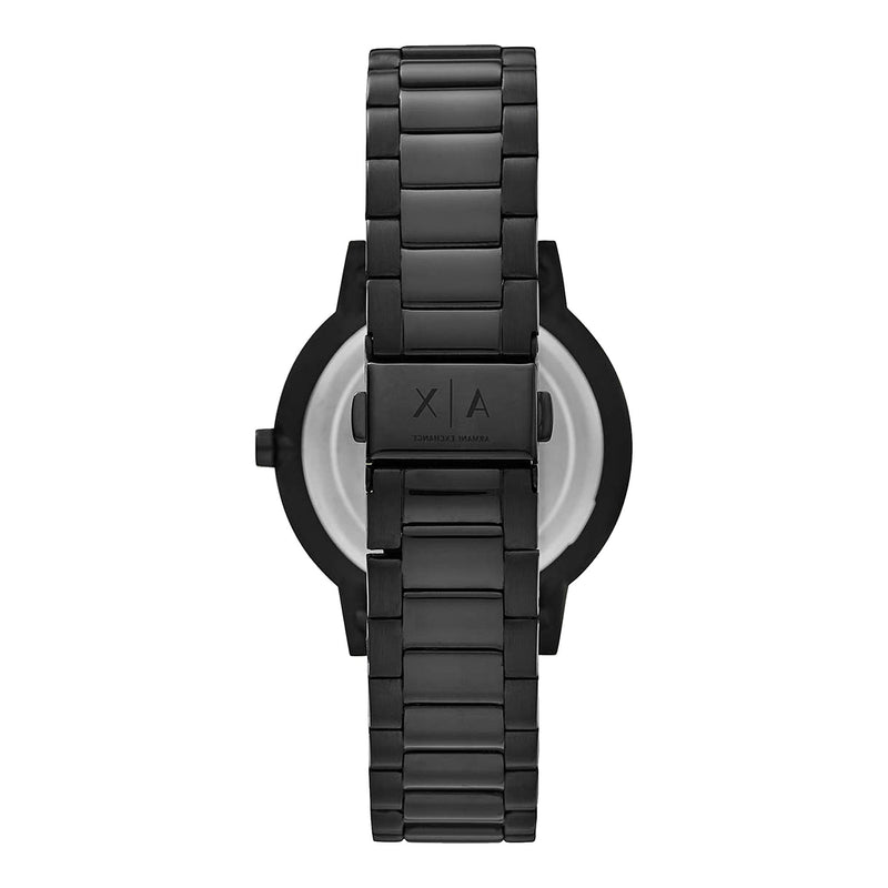  Shop Authentic Armani Exchange Cayde Multicolor Dial Black Steel Strap Watch For Men - AX2725 - Luxxuri