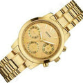  Shop Authentic Guess Mini Sunrise Quartz Gold Dial Gold Steel Strap Watch For Women - W0448L2 - Luxxuri