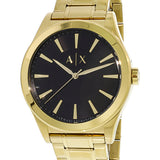  Shop Authentic Armani Exchange Nico Analog Black Dial Gold Steel Strap Watch For Men - AX2328 - Luxxuri