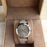  Shop Authentic Burberry The City Beige Dial Tan Leather Strap Watch for Women - BU9021 - Luxxuri