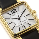  Shop Authentic Marc Jacobs Vic Silver Dial Black Leather Strap Watch for Women - MJ1437 - Luxxuri