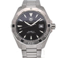  Shop Authentic Tag Heuer Aquaracer Automatic Black Dial Silver Steel Strap Watch for Men - WAY2110.BA0928 - Luxxuri