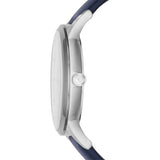  Shop Authentic Emporio Armani Renato White DIal Blue Leather Strap Watch For Men - AR11119 - Luxxuri