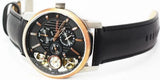  Shop Authentic Fossil Twist Multi-Function Chronograph Black Dial Black Leather Strap Watch for Men - ME1099 - Luxxuri