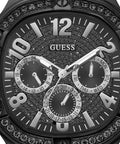  Shop Authentic Guess Duke Glitz Crystals Black Dial Black Steel Strap Watch For Men - GW0576G3 - Luxxuri