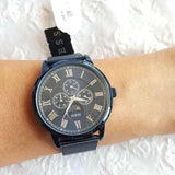 Shop Authentic Guess Delancey Analog Blue Dial Blue Mesh Bracelet Watch for Men - W0871G3 - Luxxuri