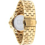  Shop Authentic Tommy Hilfiger Jenna Quartz White Dial Gold Steel Strap Watch for Women - 1782069 - Luxxuri