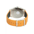  Shop Authentic Calvin Klein City Silver Dial Light Brown Leather Strap Watch For Women- K2G23120 - Luxxuri