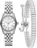  Shop Authentic Michael Kors Lexington Quartz White Dial Silver Steel Strap Watch For Women - MK3228 - Luxxuri
