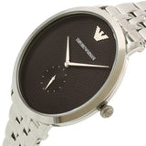  Shop Authentic Emporio Armani Classic Quartz Black Dial Silver Steel Strap Watch For Men - AR11161 - Luxxuri