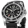  Shop Authentic Breitling Superocean II 44mm Black Dial Black Rubber Strap Watch for Men - A17367D71B1S2 - Luxxuri
