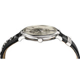  Shop Authentic Versace V-Circle Black Manifesto Courage Quartz Silver Dial Black Leather Strap Watch for Men - VBQ080017 - Luxxuri